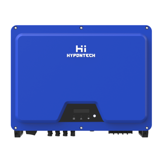 Трифазний інвертор Hypontech HPT 30–50K Трифазний інвертор Hypontech HPT 30–50K