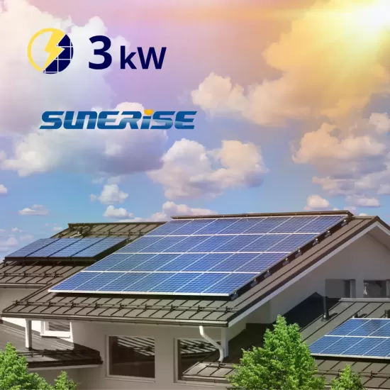 Сонячна електростанція - 3 кВт - 5кВт год - автономна - JC585–3kW–5kWh–A Sunerise