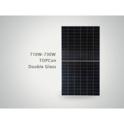 Сонячна панель Sunerise 720 Вт JC710-132M-210DG N-тип TOPCon Bifacial (Двостороння)