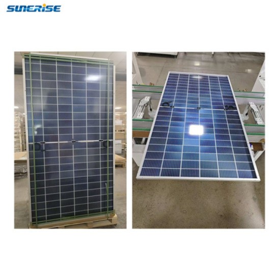 Сонячна панель Sunerise 720 Вт JC710-132M-210DG N-тип TOPCon Bifacial (Двостороння)