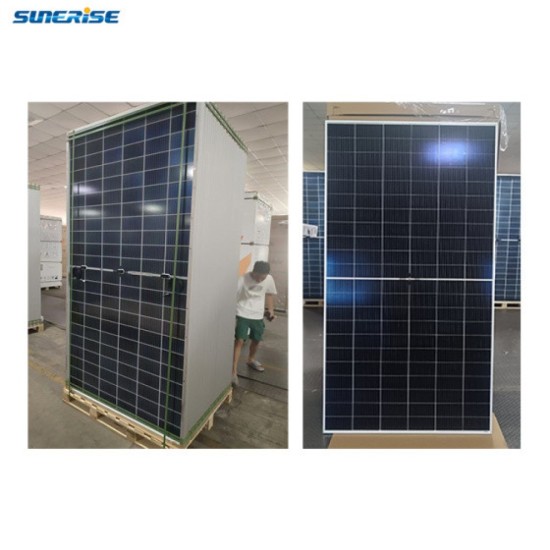 Сонячна панель Sunerise 720 Вт JC710-132M-210DG N-тип TOPCon Bifacial (Двостороння)