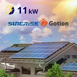 Солнечная электростанция - 11 кВт - 15кВт час - гибридная JC585–11kW–15kWh–H Sunerise