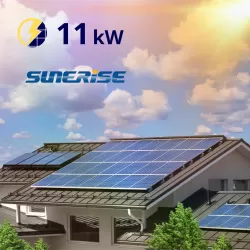 Солнечная электростанция - 11 кВт - 10кВт час - гибридная JC450–11kW–10kWh–H Sunerise