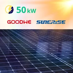 Солнечная электростанция - 50 кВт - сетевая JC585 Sunerise