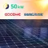 Солнечная электростанция - 50 кВт - сетевая JC585 Sunerise